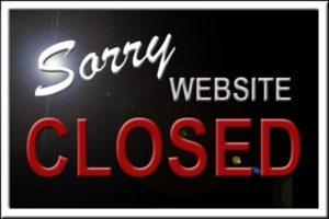 website closed weboldal megszunik bezar